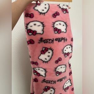 Hello Kitty Throw Blanket